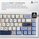 Ajazz AK650 Sea Salt Switch White (AK650-SS-BWB)