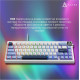 Ajazz AK650 Sea Salt Switch White (AK650-SS-BWB)