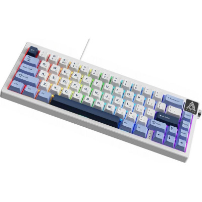 Ajazz AK650 Sea Salt Switch White (AK650-SS-BWB)