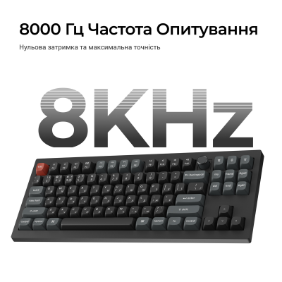 Keychron V3 Ultra Red Switch Black (V3U-D1-UA)