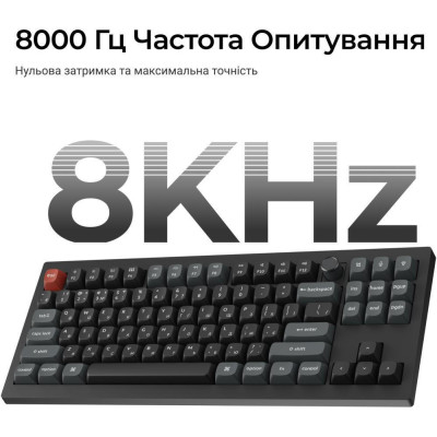 Keychron V3 Ultra Red Switch Black (V3U-D1-UA)