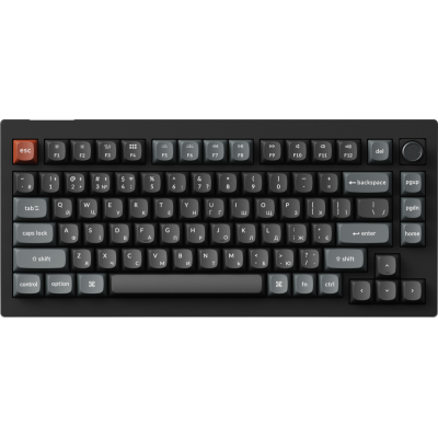 Keychron V1 Ultra Red Switch Black (V1U-D1-UA)