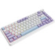 Ajazz AK820 MAX Magnetic Switches Purple/White/Blue (AK820MAX-WM-PWB)