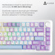 Ajazz AK820 MAX Magnetic Switches Purple/White/Blue (AK820MAX-WM-PWB)