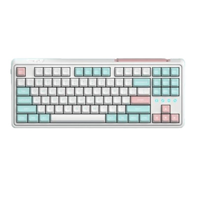 FL ESPORTS FL750 SAM Wireless Kailh MX Cool Mint (FL750SAM-4599) White/Blue