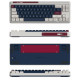 FL ESPORTS CMK68 SAM Metal Heart Wireless Kailh MX Cool Mint (CMK68SAM-5813) White/Blue