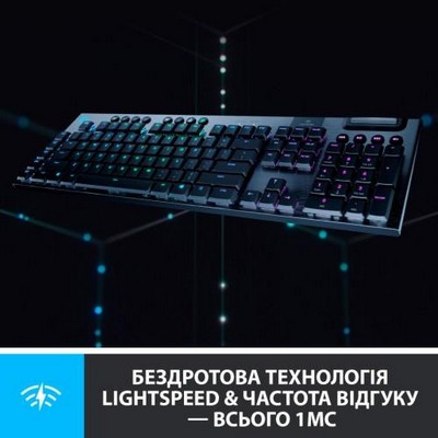 Logitech G915 LIGHTSPEED Wireless RGB Mechanical Gaming Keyboard (L920-008910)