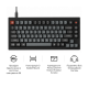 Keychron V1 8K Super Red Switch Black (V1W-D1-UA)