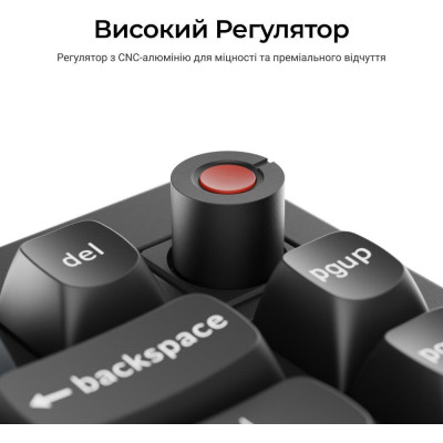 Keychron V1 8K Super Red Switch Black (V1W-D1-UA)