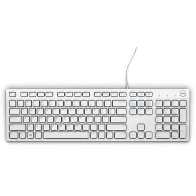 Dell KB216 Multimedia Keyboard White (580-ADGM)
