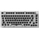 FL ESPORTS DIY-barebone MK750 Wireless/Bluetooth/USB White/Transparent (MK750-5880) (Основа для клавіатури)