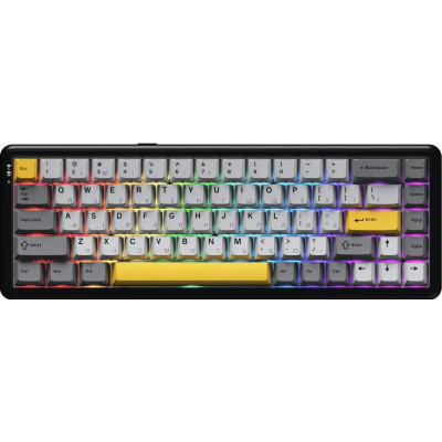 Ajazz AK680 MAX Magnetic Switch Black/Gray/Yellow (AK680-M-BGY-A)