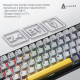 Ajazz AK680 MAX Magnetic Switch Black/Gray/Yellow (AK680-M-BGY-A)
