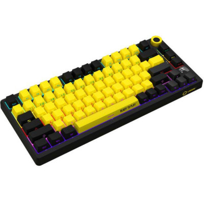 Lorgar KBP7075W Pro Black-Yellow (LRG-KBP7075W-YL-US)