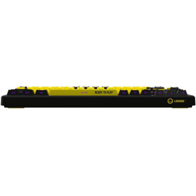 Lorgar KBP7075W Pro Black-Yellow (LRG-KBP7075W-YL-US)