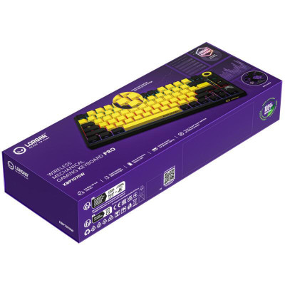 Lorgar KBP7075W Pro Black-Yellow (LRG-KBP7075W-YL-US)