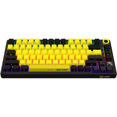 Lorgar KBP7075W Pro Black-Yellow (LRG-KBP7075W-YL-US)