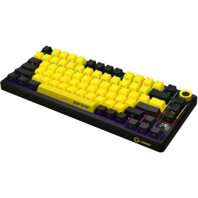 Lorgar KBP7075W Pro Black-Yellow (LRG-KBP7075W-YL-US)