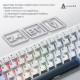 Ajazz AK680 MAX White-Dark Blue (AK680-M-BWD-A)