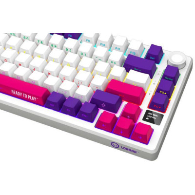 Lorgar KBP7075W Pro White (LRG-KBP7075W-WH-US)