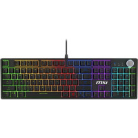 MSI Forge GK320 Red Switches Black