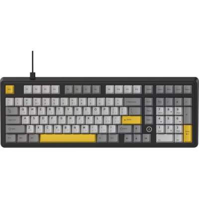 AJAZZ AK980 Magnetic Switch Black/Grey/Yellow (AK980-MAX-M-BGY)