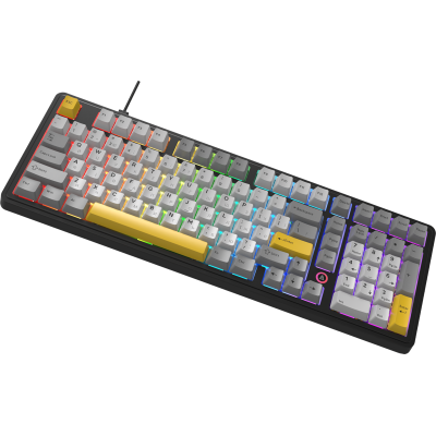 AJAZZ AK980 Magnetic Switch Black/Grey/Yellow (AK980-MAX-M-BGY)