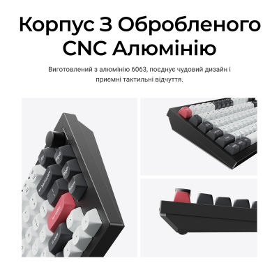 Keychron Q1 HE Gateron Magnetic Switch Black (Q1H-M1-UA)
