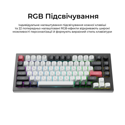 Keychron Q1 HE Gateron Magnetic Switch Black (Q1H-M1-UA)