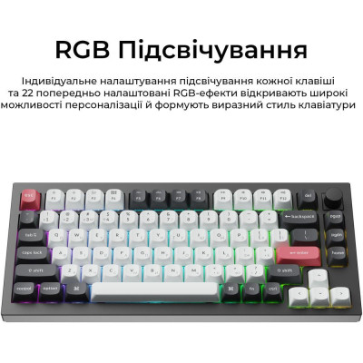 Keychron Q1 HE Gateron Magnetic Switch Black (Q1H-M1-UA)