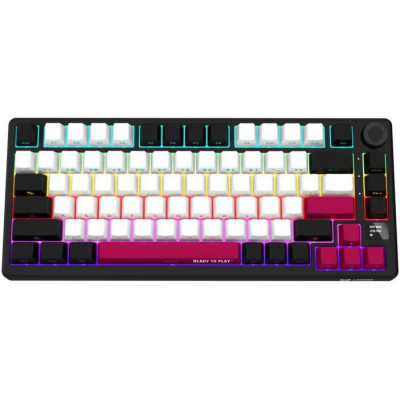 Lorgar KBP7075W Pro Black-Red (LRG-KBP7075W-BK-US)