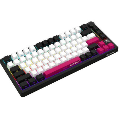 Lorgar KBP7075W Pro Black-Red (LRG-KBP7075W-BK-US)