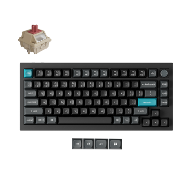 Keychron Q1 Ultra Red Switch Black (Q1U-M1-UA)