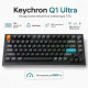 Keychron Q1 Ultra Red Switch Black (Q1U-M1-UA)