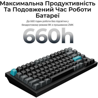 Keychron Q1 Ultra Red Switch Black (Q1U-M1-UA)