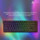 Ajazz AK680 V2 Ice Island Magnetic Switch (AK680-V2-I-S-W)