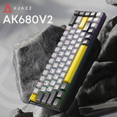 Ajazz AK680 V2 Ice Island Magnetic Switch (AK680-V2-I-S-W)