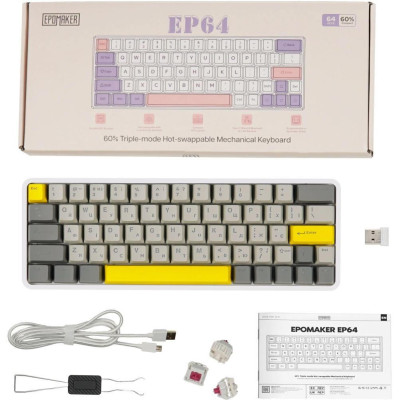Epomaker EP64 Mulan White (EP64-W-M) Epomaker EP64 Mulan White (EP64-W-M)