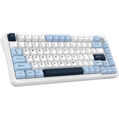 Ajazz AK820 MAX PLUS Daydream White-Dark Blue (AK820MAX-DD-BWD)
