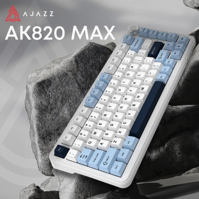 Ajazz AK820 MAX PLUS Daydream White-Dark Blue (AK820MAX-DD-BWD)