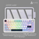 Ajazz AK820 MAX PLUS Daydream White-Dark Blue (AK820MAX-DD-BWD)