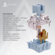 Ajazz AK680 V2 Ice Island Magnetic Switch Black (AK680-V2-I-S-B)