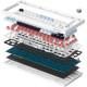 GamePro MK160 Outemu Red Hot-Swap Switch Blue (MK160BL)