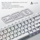 Ajazz AK680 MAX Magnetic Switches White (AK680-WM-W-A)