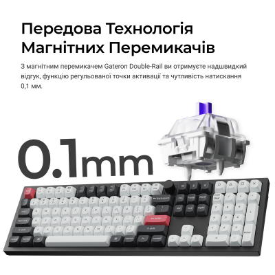 Keychron Q6 HE Gateron Magnetic Switch Black (Q6H-M1-UA)