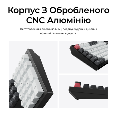 Keychron Q6 HE Gateron Magnetic Switch Black (Q6H-M1-UA)