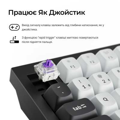 Keychron Q6 HE Gateron Magnetic Switch Black (Q6H-M1-UA)