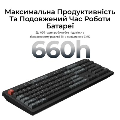 Keychron V6 Ultra Red Switch Black (V6U-D1-UA)