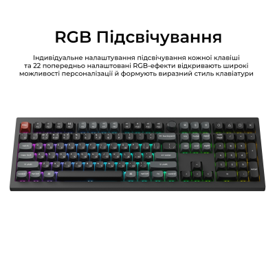 Keychron V6 Ultra Red Switch Black (V6U-D1-UA)
