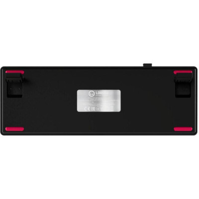 Lorgar KBP70MW Black-Red (LRG-KBP70MW-BK-US)